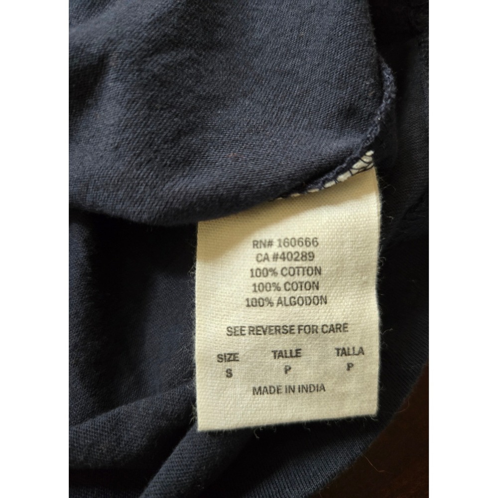 New Era Chicago Bears NFL Team Apparel Long Sleeve‎ Raglan Shirt Navy Orange S - Picture 6 of 11